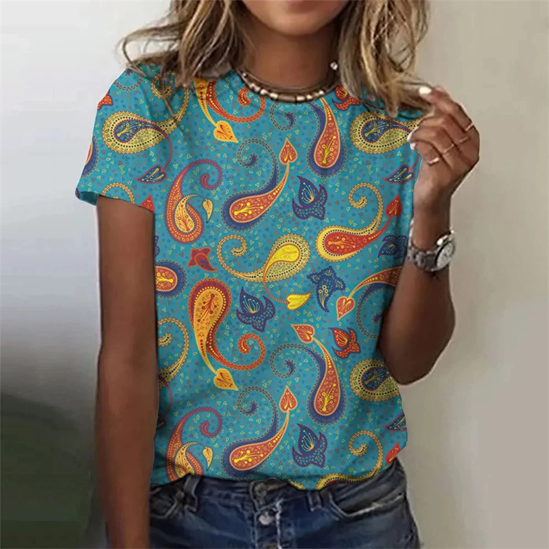Summer Clothing India - Новая Футболка Harajuku с 3D принтом