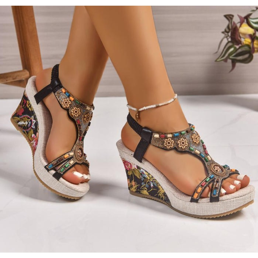 Summer Holiday Clothing Women - Новые женские кожаные летние сандалии на