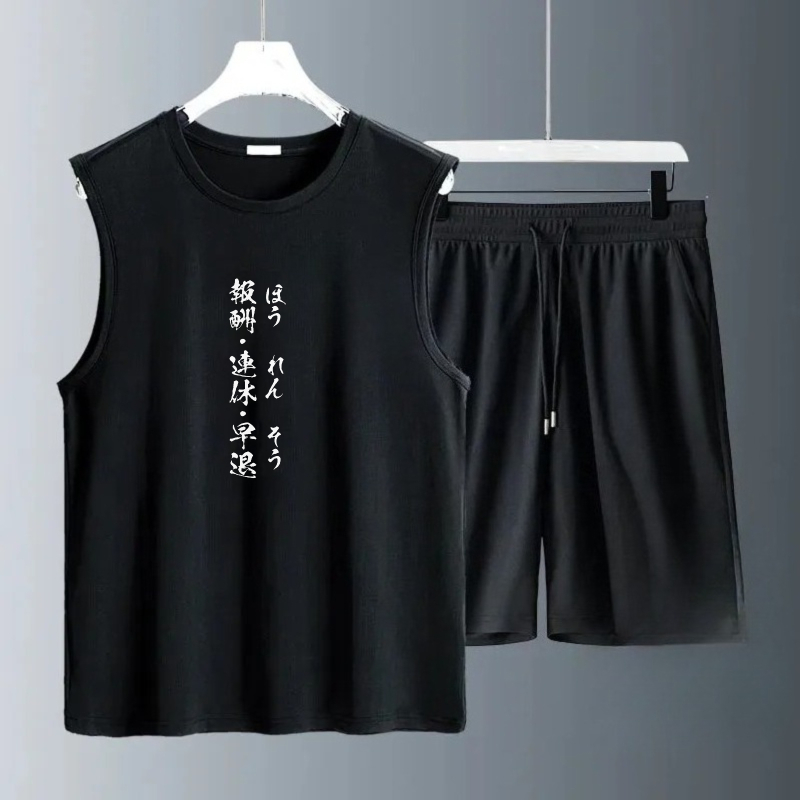 Summer Clothing Beach - Мужские комплекты майок 2026 года, летние,