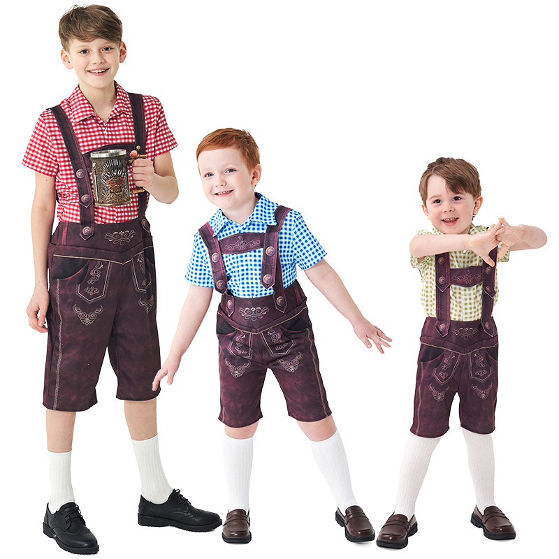 Summer Clothing Kids Boys - Одежда для маленьких мальчиков, немецкий костюм