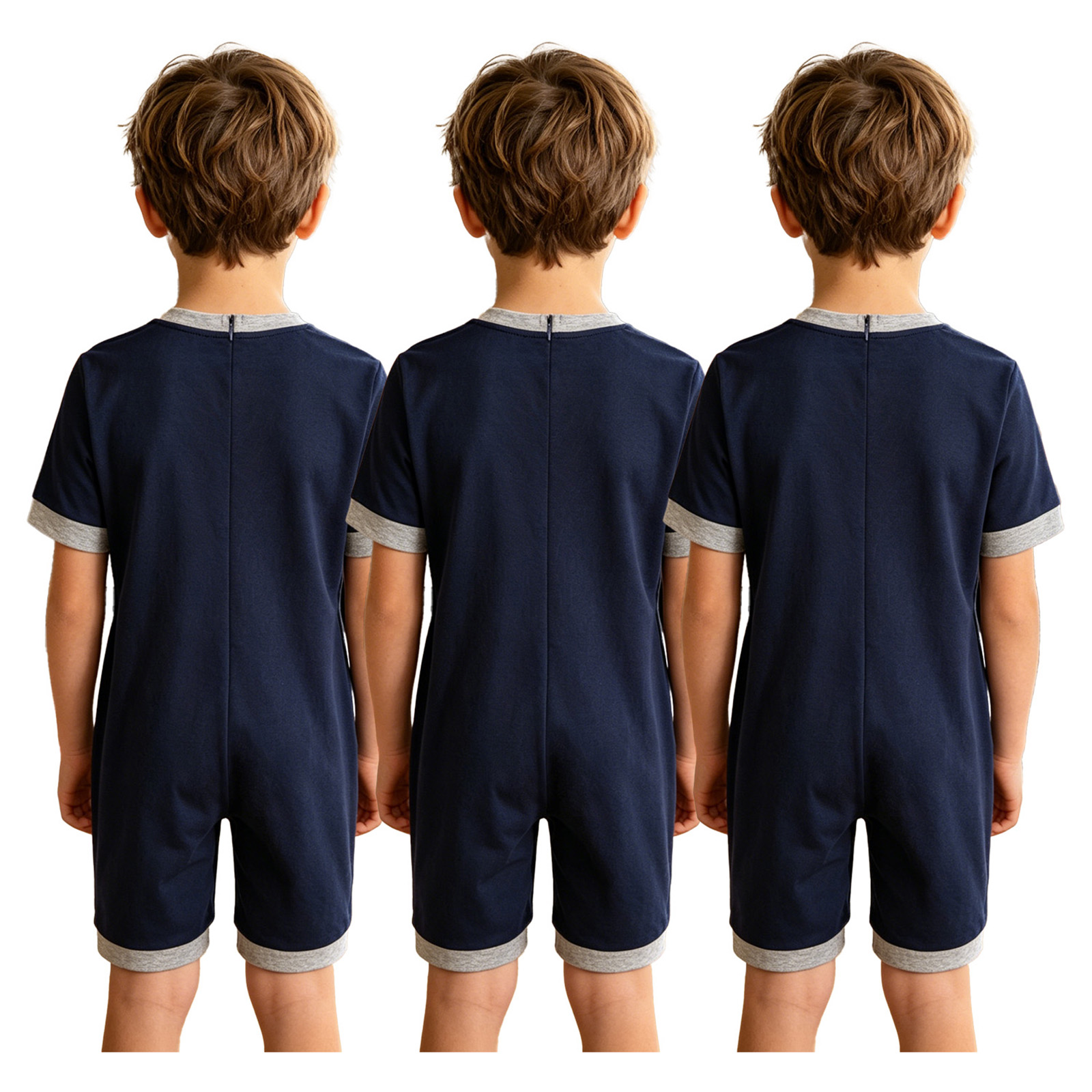 Summer Clothing Kids Boys - Комплект из 3-х детских комбинезонов для