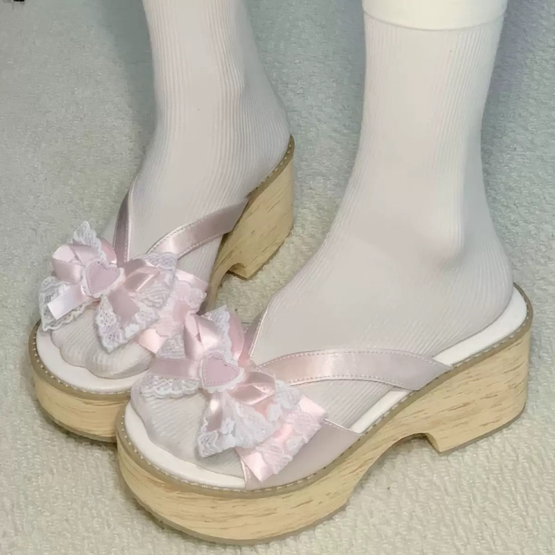 Summer Holiday Clothing Women - Женские летние сандалии Sweet Bow на