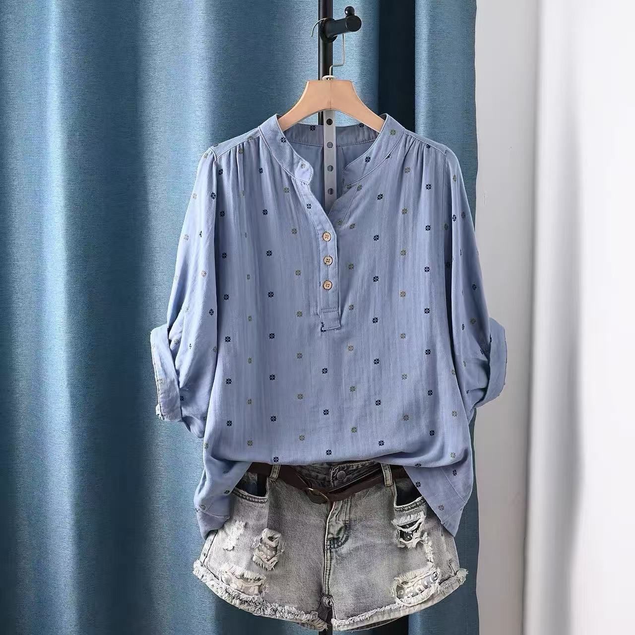 Summer Clothing In Japan - Женская блузка 2026 года: летняя рубашка