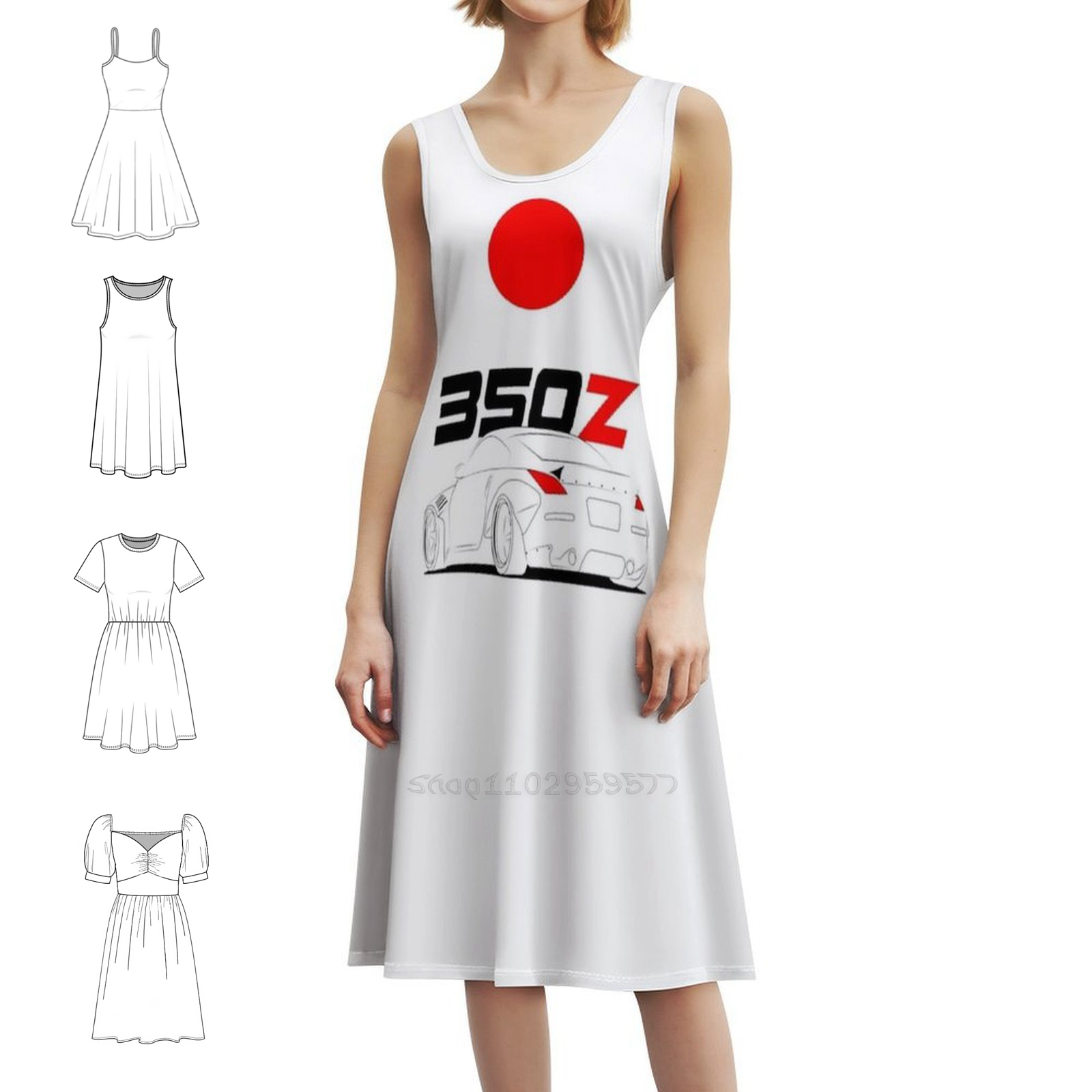 Summer Clothing Styles For Women - 350Z Платье в корейском стиле для