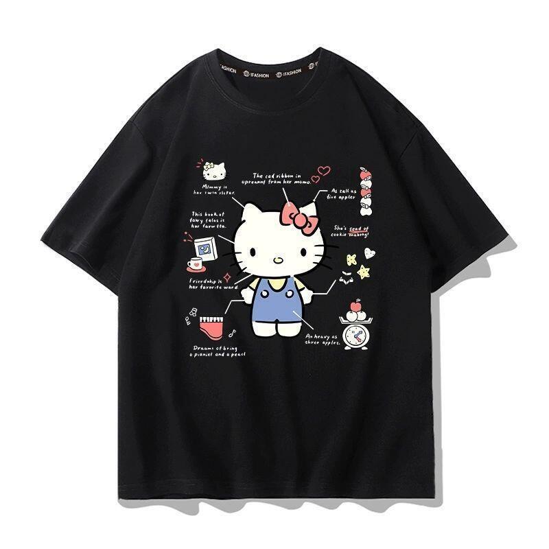 Футболка Sanrio с короткими ру – обзор и цена Summer Clothes