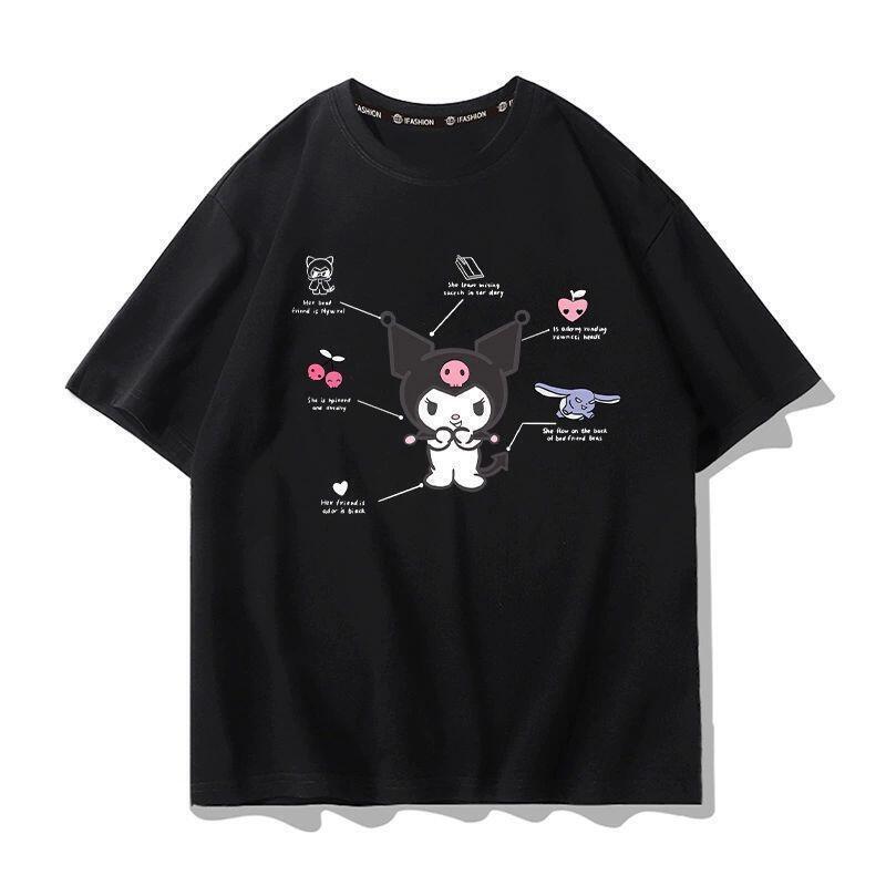 Футболка Sanrio с короткими ру – обзор и цена Summer Clothes
