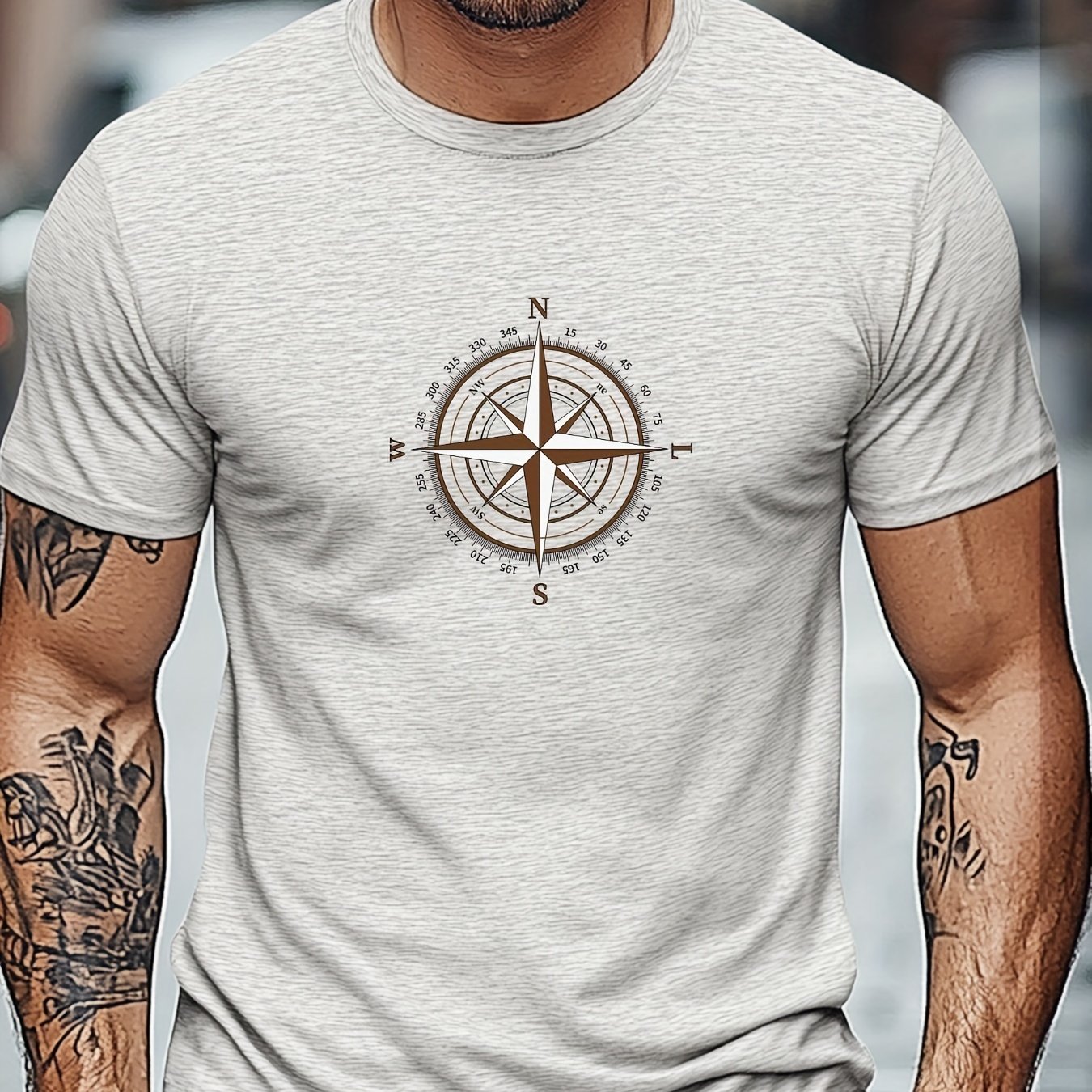 Мужская повседневная футболка  – обзор и цена Summer Rose Clothing