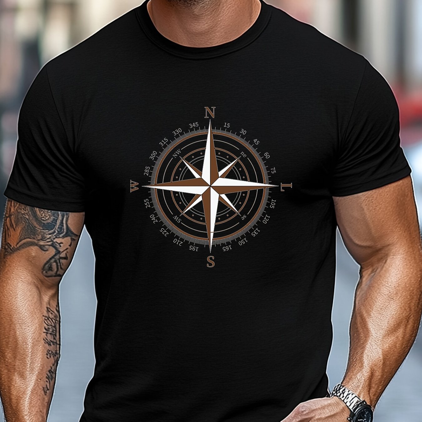 Мужская повседневная футболка  – обзор и цена Summer Rose Clothing