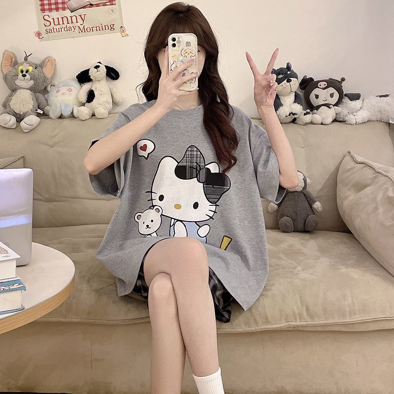 Пижама для девочек Hello Kitty – обзор и цена Summer Clothes