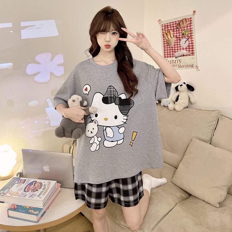 Пижама для девочек Hello Kitty – обзор и цена Summer Clothes