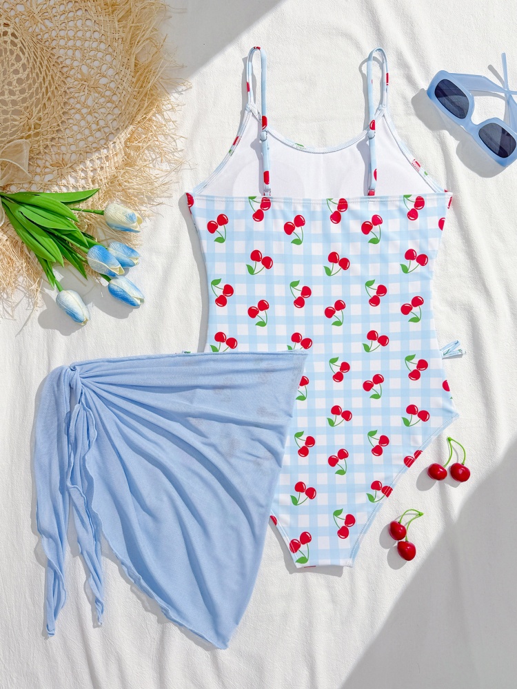 Детский купальник One Piece дл – обзор и цена Swim Cover Up Mesh