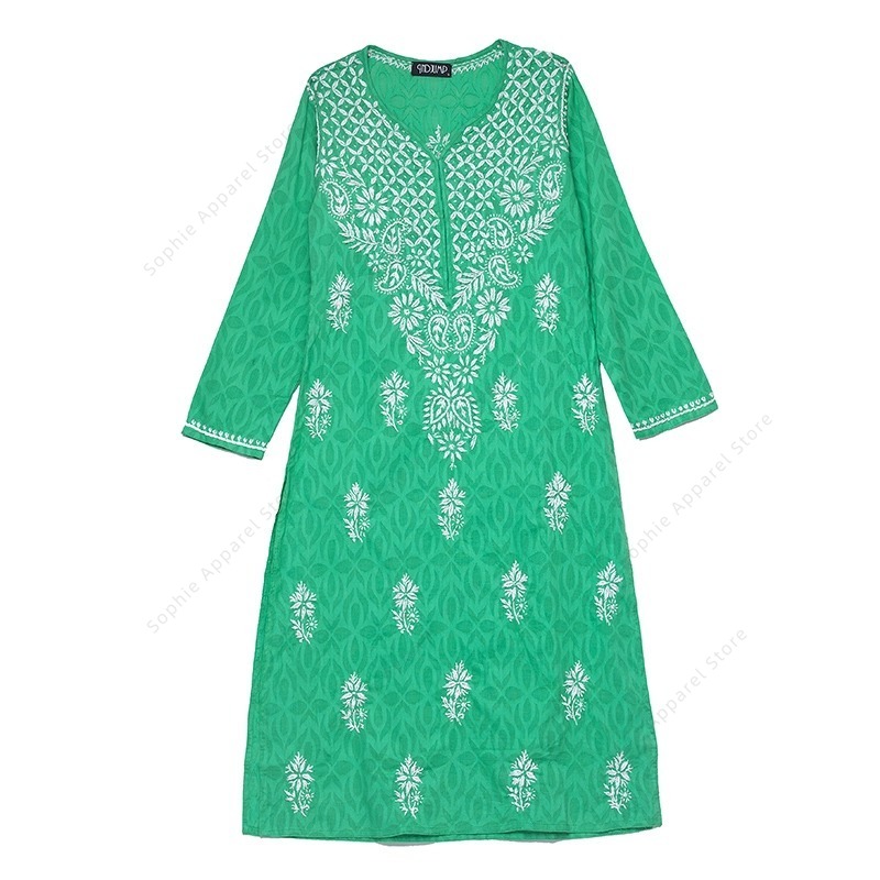 Женская туника Kurti с вышивко – обзор и цена Summer Clothing India