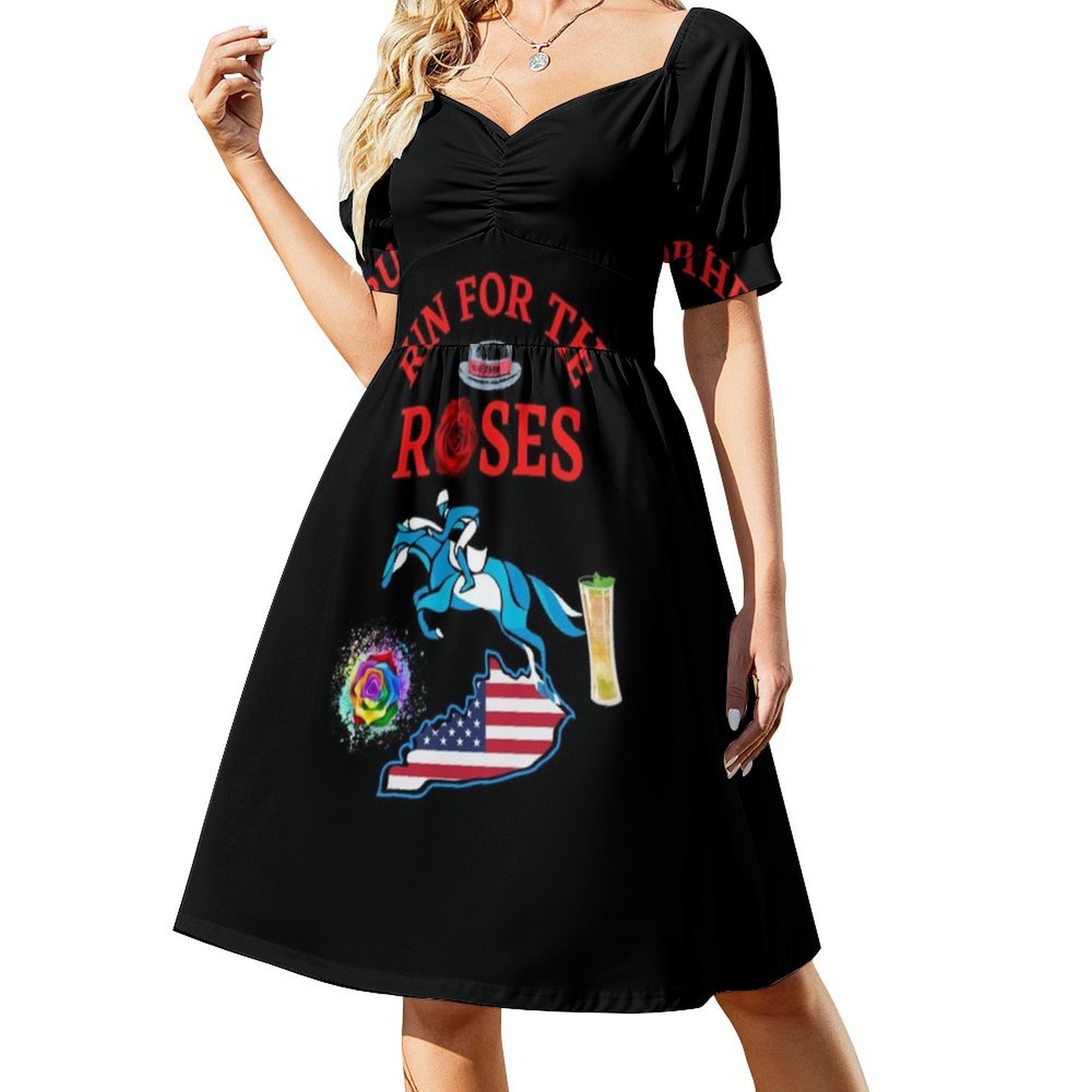 Женское уличное праздничное пл – обзор и цена Summer Rose Clothing