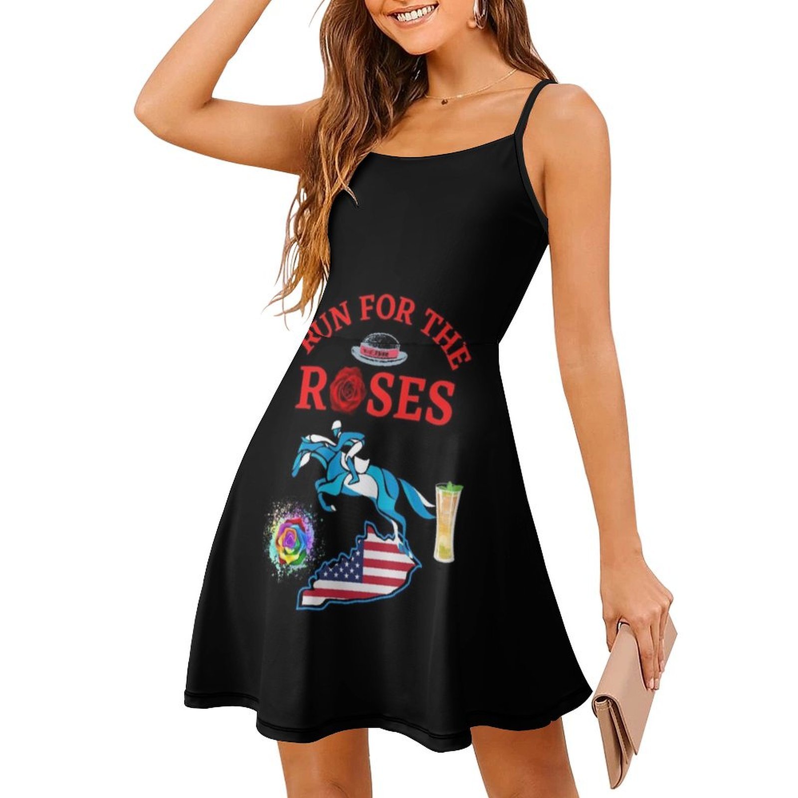 Женское уличное праздничное пл – обзор и цена Summer Rose Clothing