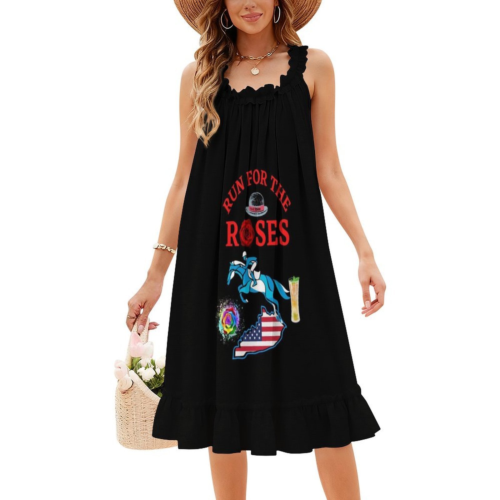 Женское уличное праздничное пл – обзор и цена Summer Rose Clothing