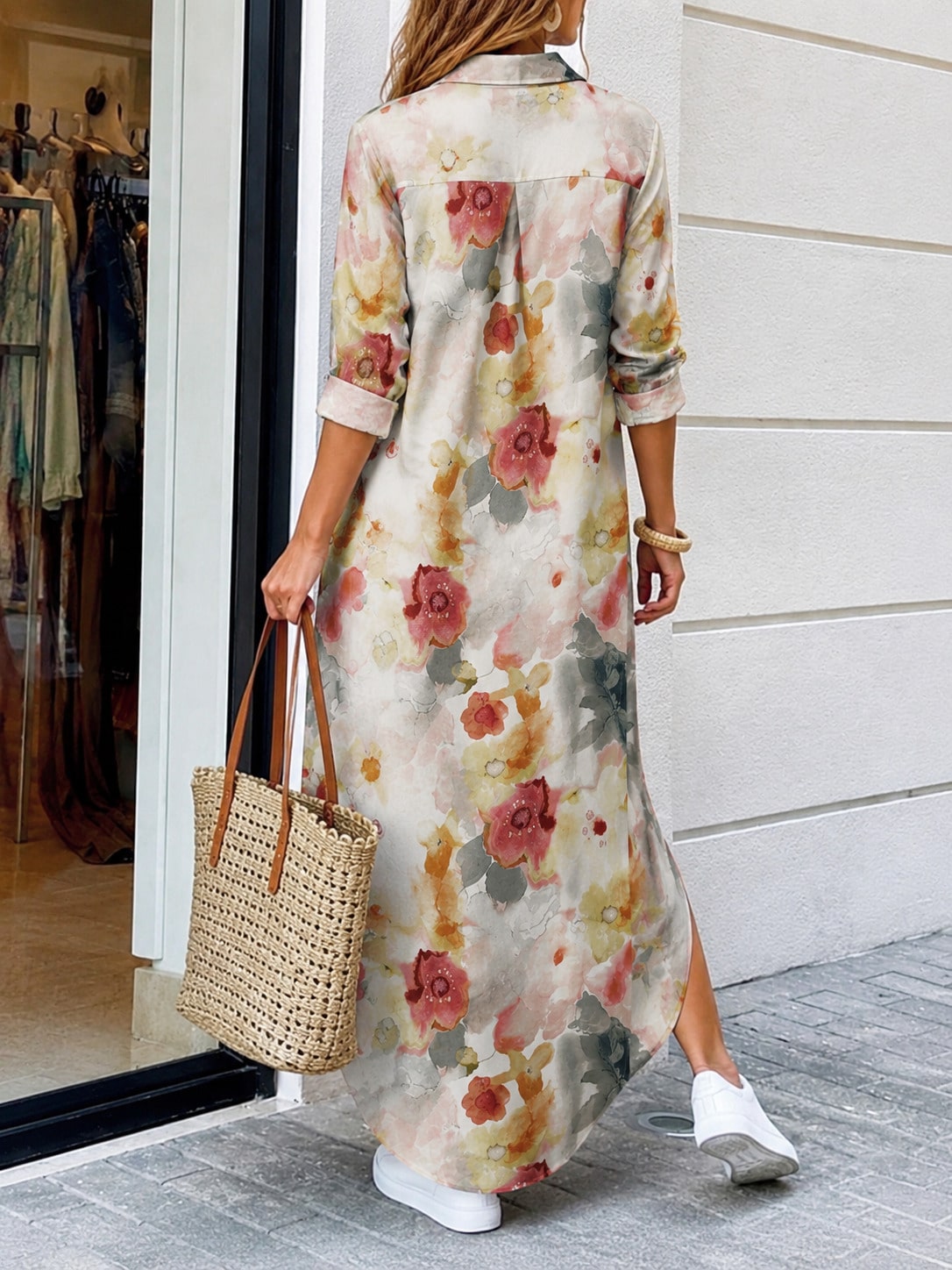 Летнее свободное платье-рубашк – обзор и цена Summer Clothing For Older Women