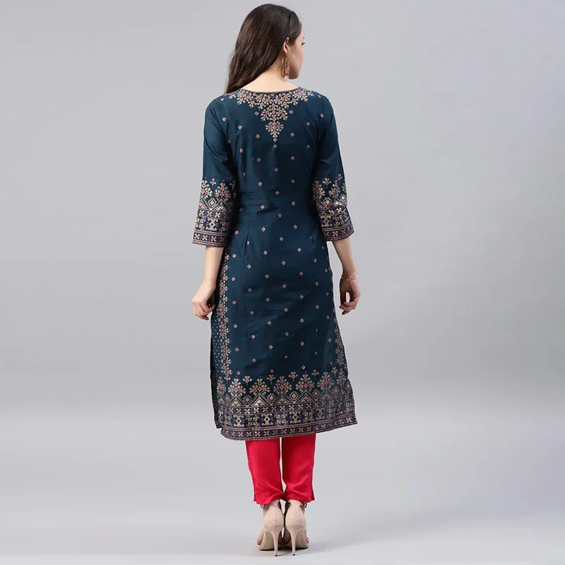 Индийское платье Kurtas для же – обзор и цена Summer Clothing India